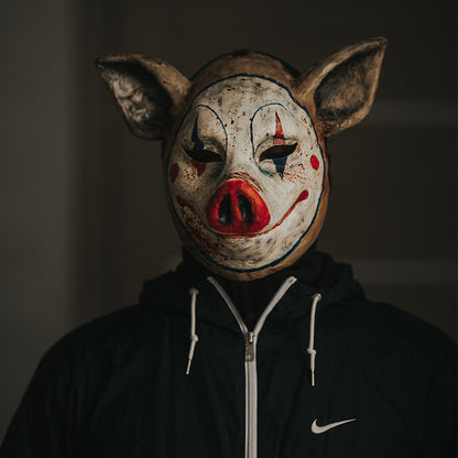 MÁSCARA DE CERDO PAYASO w.52108