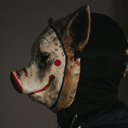MÁSCARA DE CERDO PAYASO w.52108