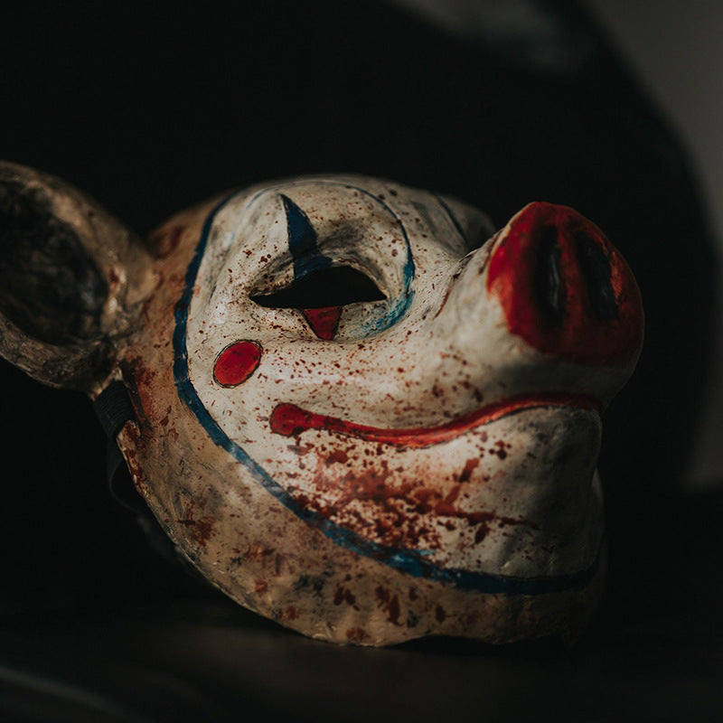 MÁSCARA DE CERDO PAYASO w.52108