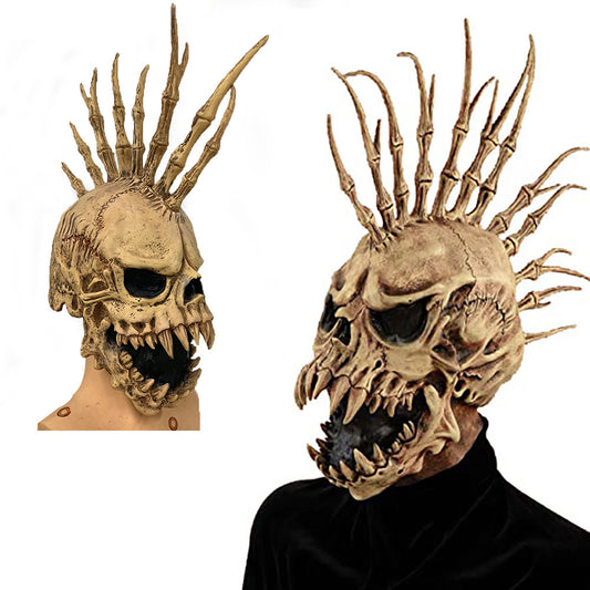 MÁSCARA DE CALAVERA DEMONÍACA w.50783