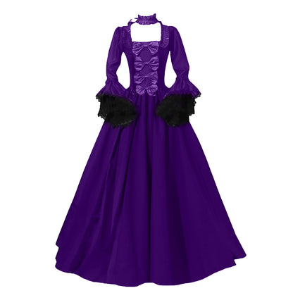 VESTIDO GÓTICO VICTORIANO DE ENCAJE w.85217