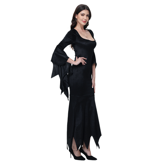 VESTIDO DE SIRENA ESTILO MORTICIA w.53927