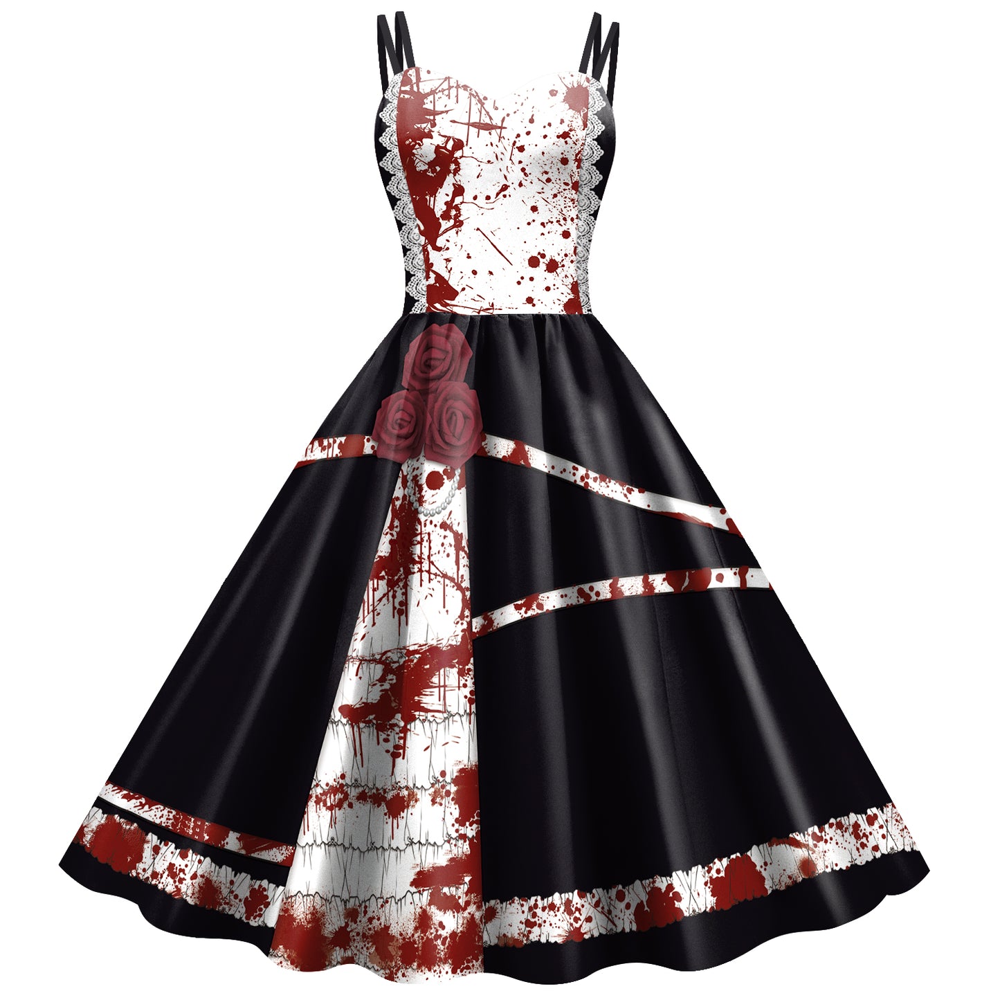 VESTIDO PRINCESA SIN MANGAS w.52741
