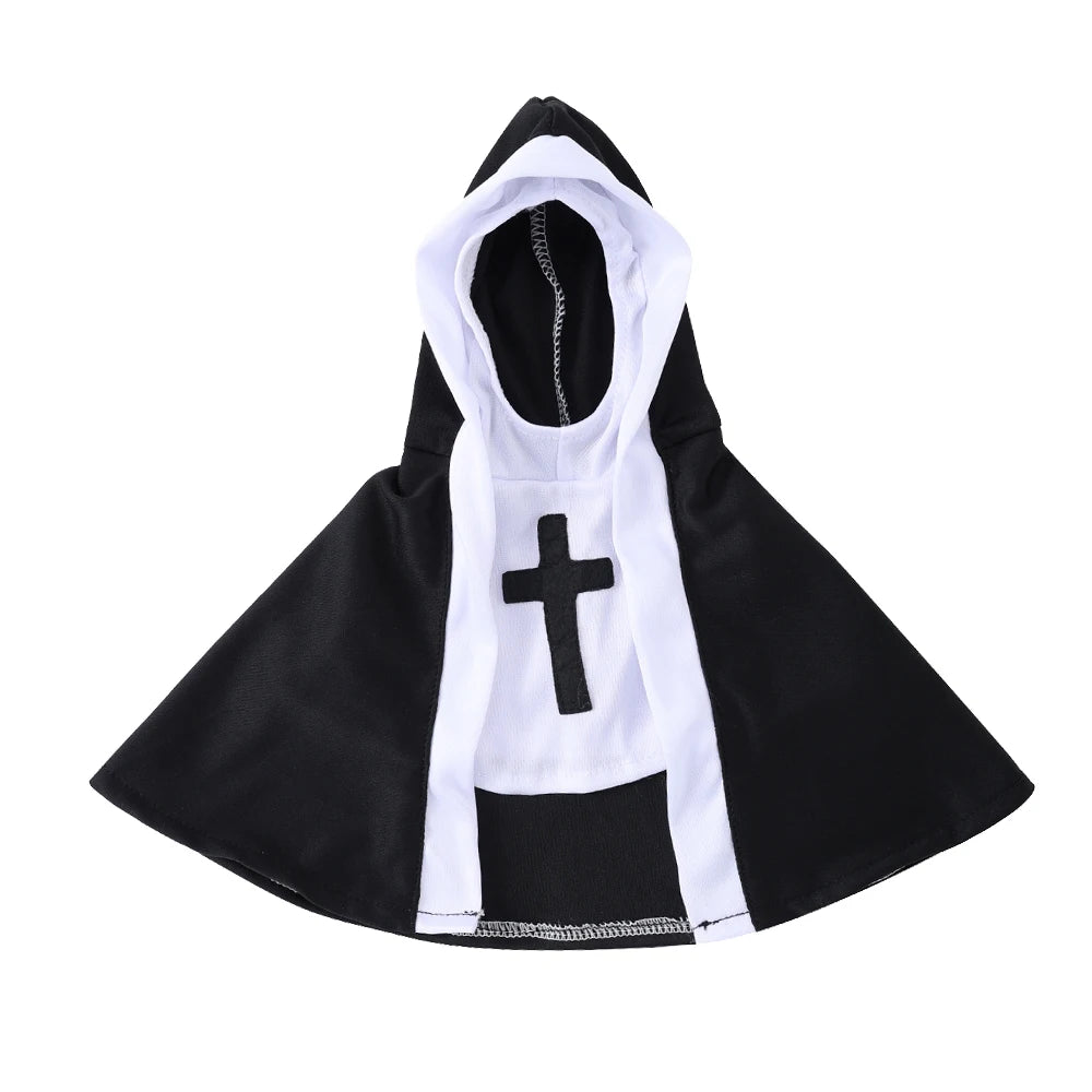 DISFRAZ DE MONJA PARA MASCOTAS w.57382