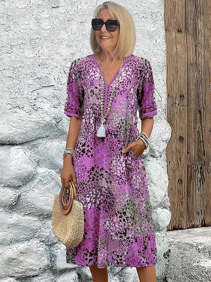Harper – Vestido Vivo de Largo Medio