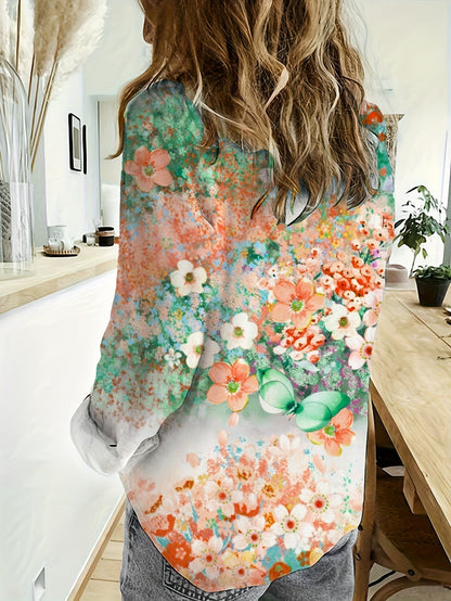 Leura – Blusa Boho Floral