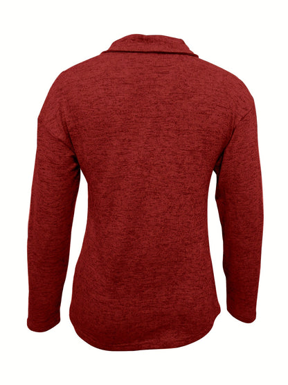 Maia – Blusa Chic de Manga Larga para Mujer
