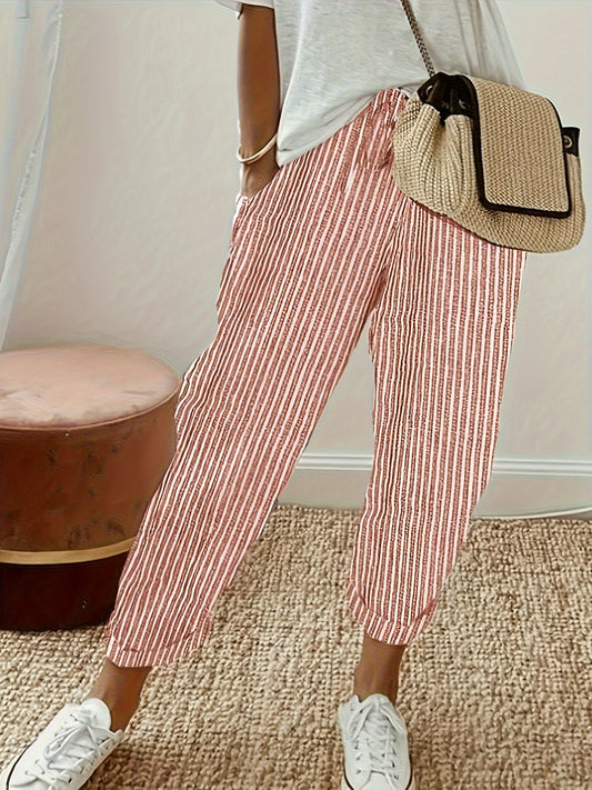 AMELIA – Pantalón de Cintura Elástica con Estilo Atemporal