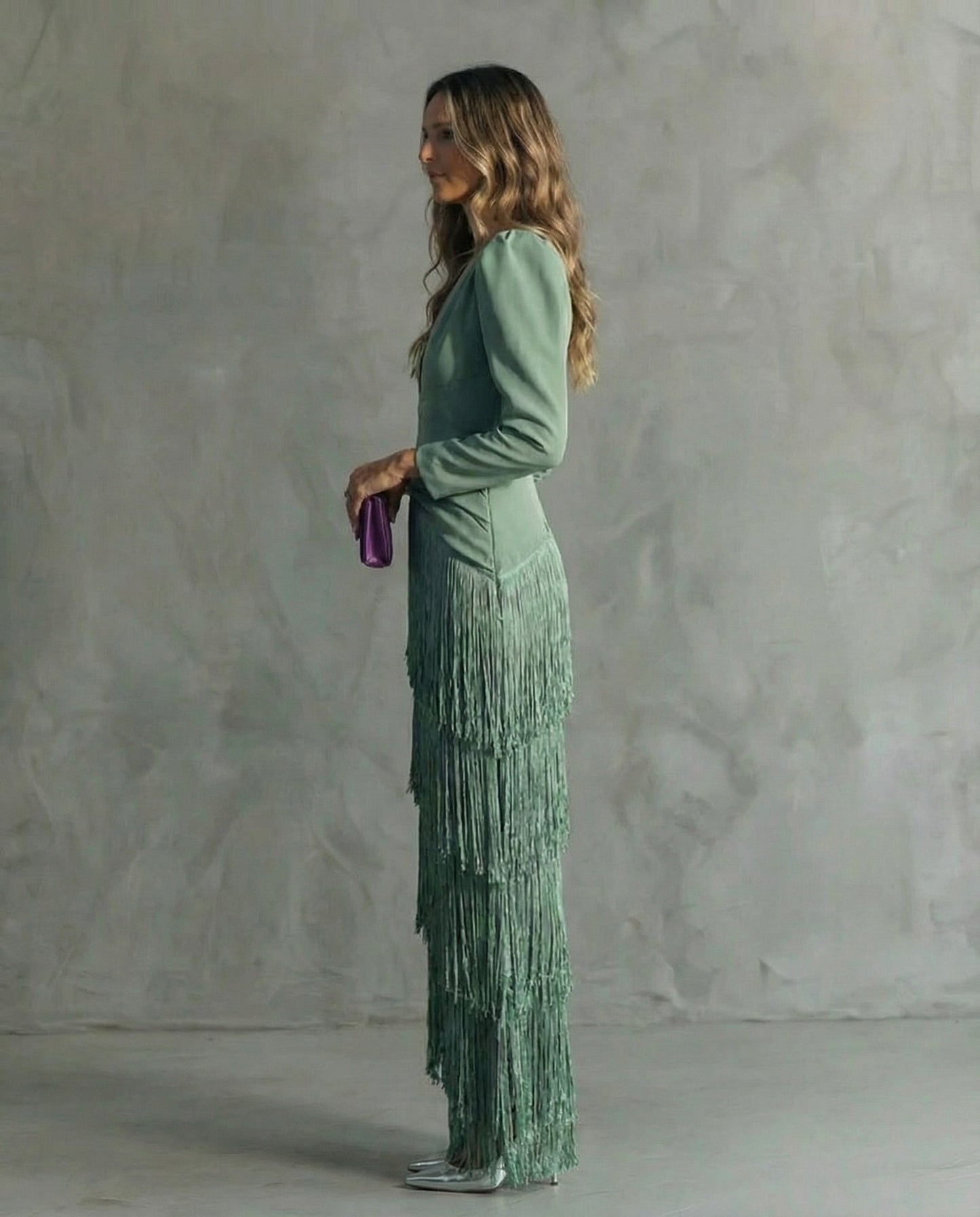 Clara – Vestido Midi Elegante para Invitada