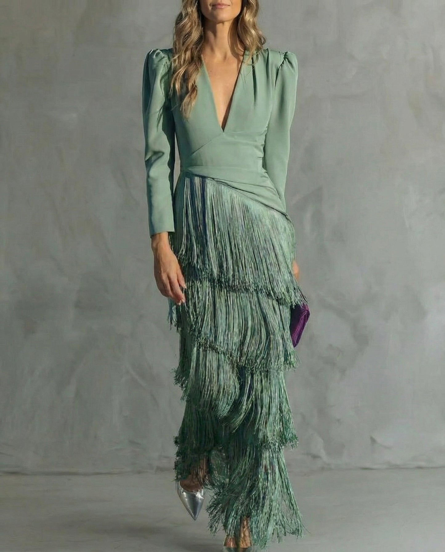 Clara – Vestido Midi Elegante para Invitada