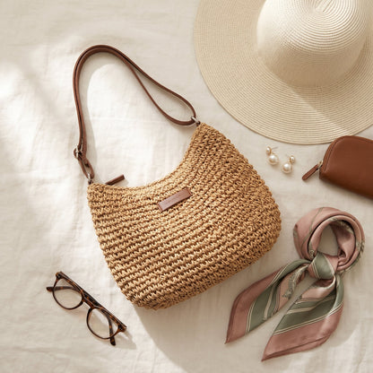 AUDREY | Bolso de Hombro Trenzado