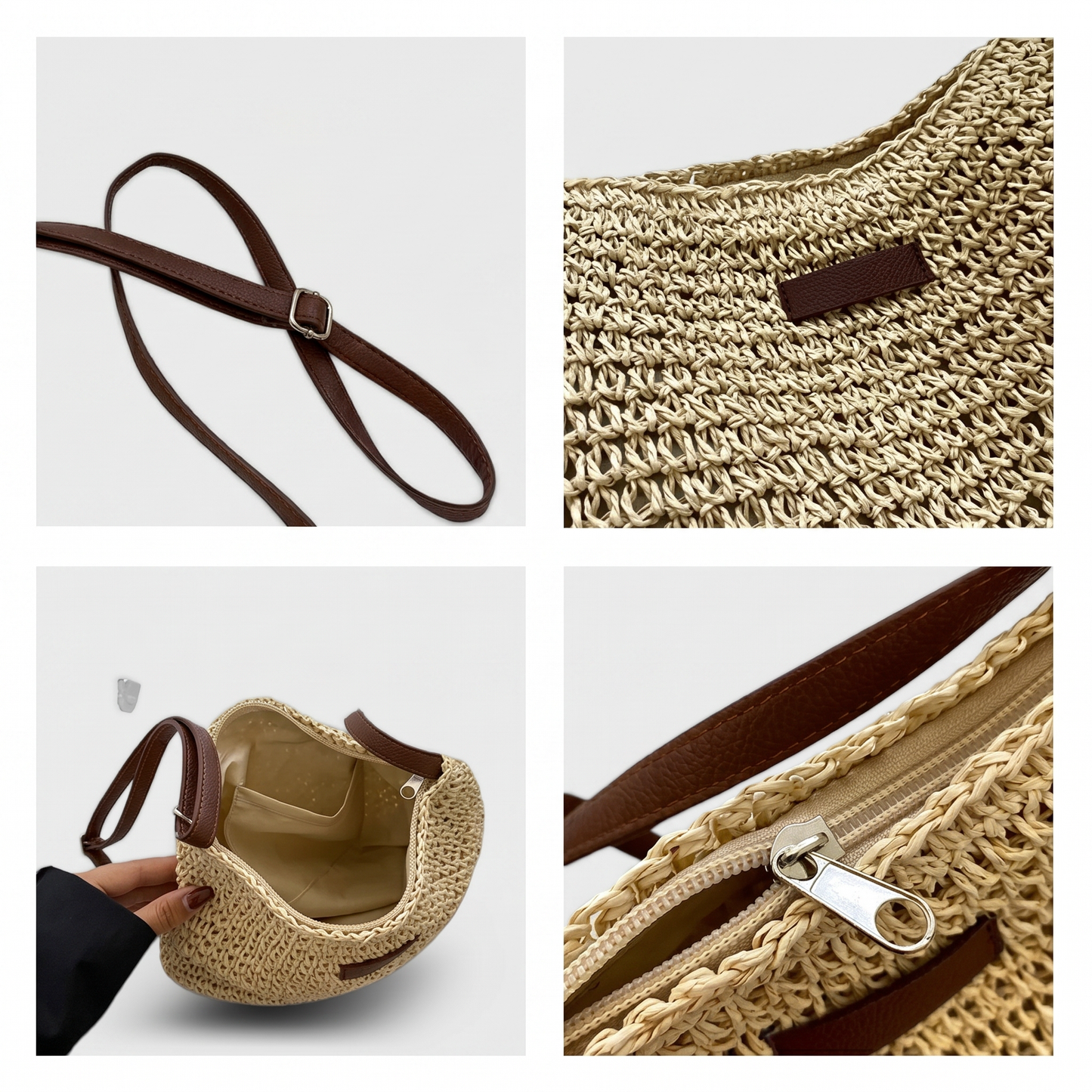 AUDREY | Bolso de Hombro Trenzado