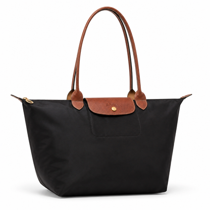 Bolso Tote Grande Longcham Negro
