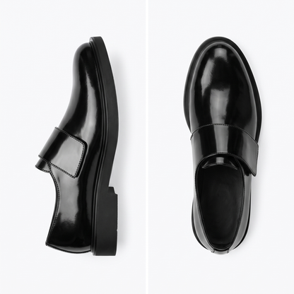 Mocasines minimalistas efecto espejo