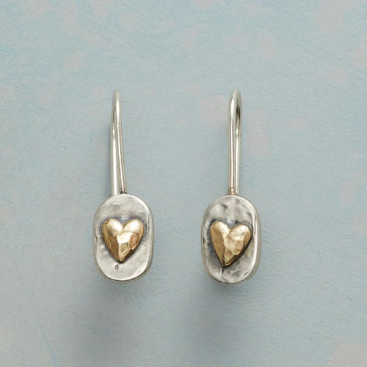 CORAZÓN DORADO™ | PENDIENTES ELEGANTES