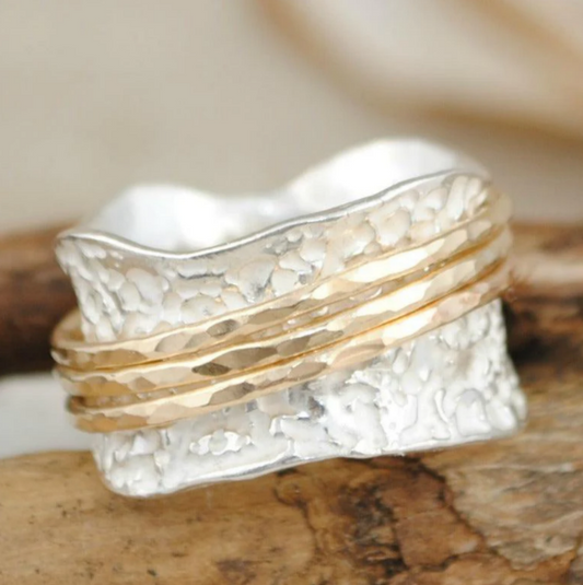 Trinite D´Or™ | Anillo de oro y plata