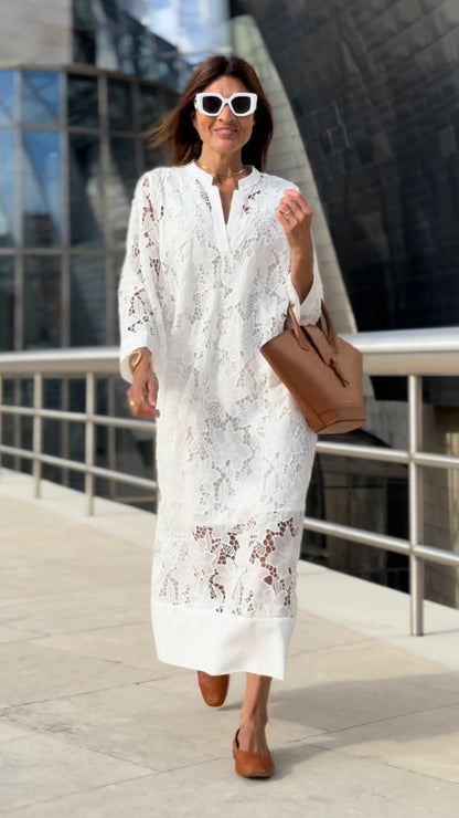 SOPHIA ALLURE – VESTIDO LARGO DE ENCAJE