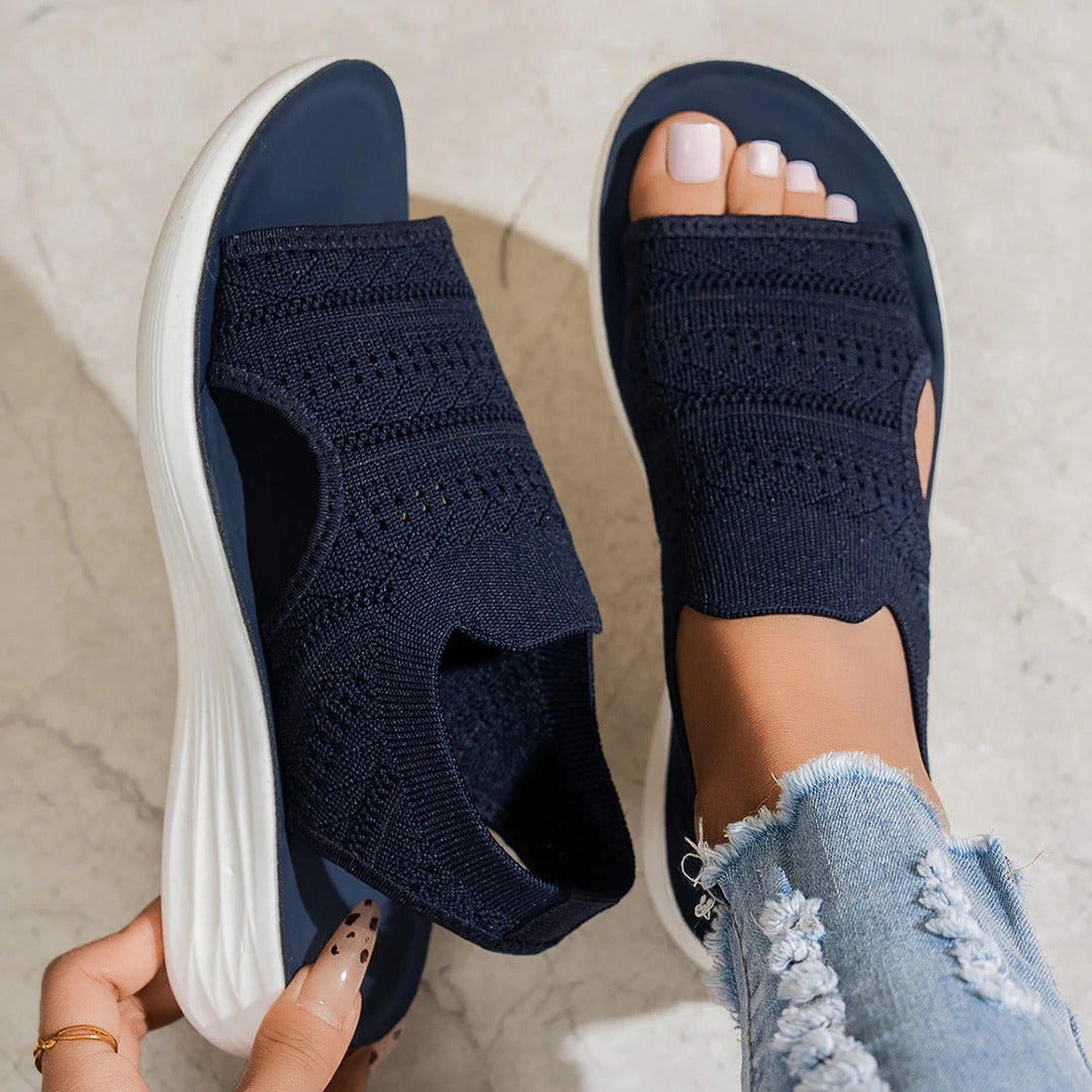 EVELYN | SANDALIAS DE MALLA ULTRALIGERAS