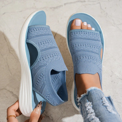 EVELYN | SANDALIAS DE MALLA ULTRALIGERAS