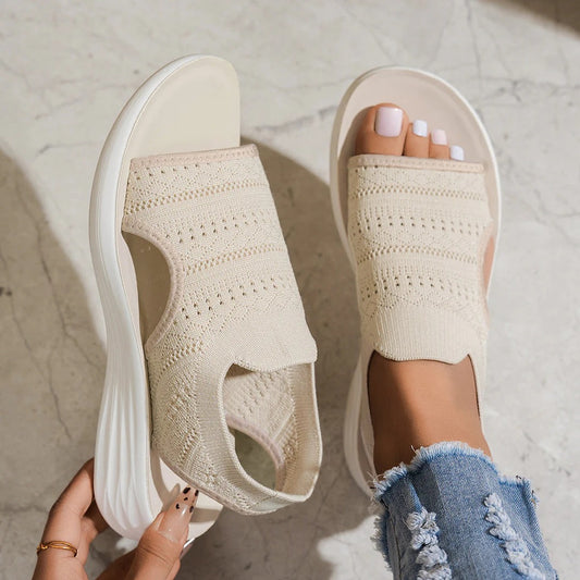 EVELYN | SANDALIAS DE MALLA ULTRALIGERAS