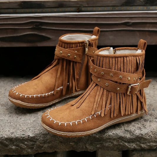 BOTINES CON FLECOS n.63825