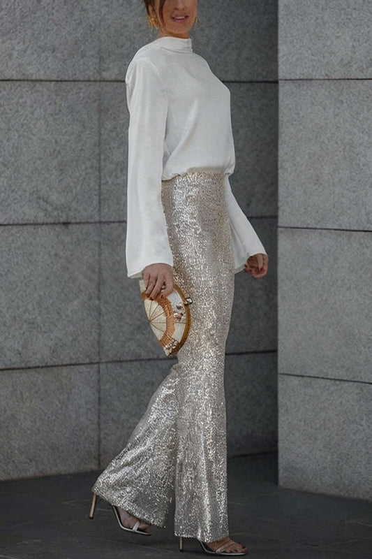 BLUSA SATÉN FIESTA CON ESPALDA DESCUBIERTA