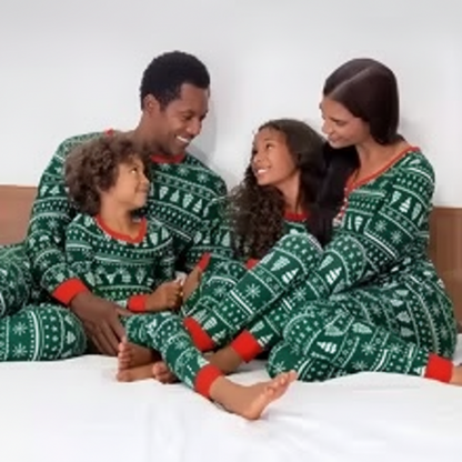 SET PIJAMA NAVIDEÑO GREEN EDITION