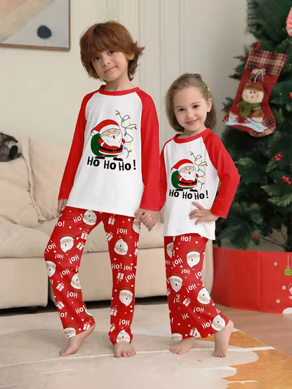 SET PIJAMA NAVIDEÑO SANTA CLAUS EDITION