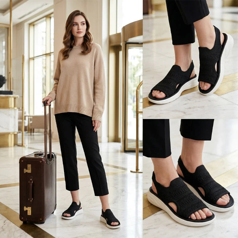 EVELYN | SANDALIAS DE MALLA ULTRALIGERAS