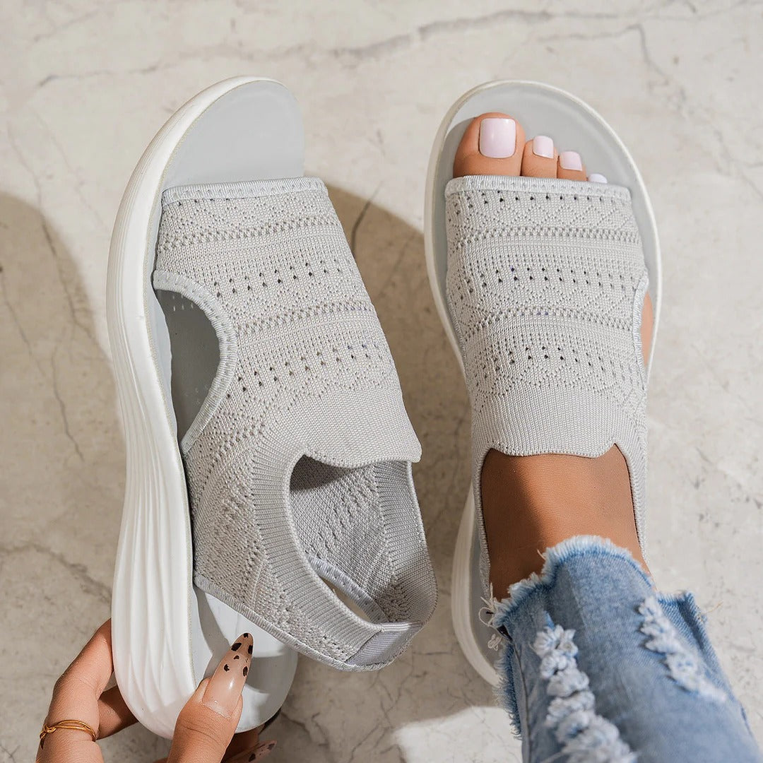 EVELYN | SANDALIAS DE MALLA ULTRALIGERAS