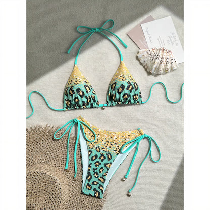 Turquesa Glam Biquini