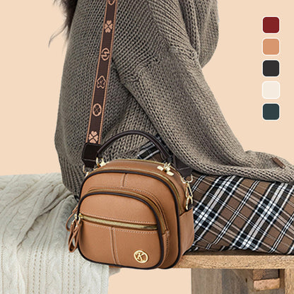 Isabella – Bolso Bandolera de Cuero Clásico