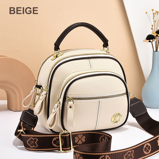 Isabella – Bolso Bandolera de Cuero Clásico
