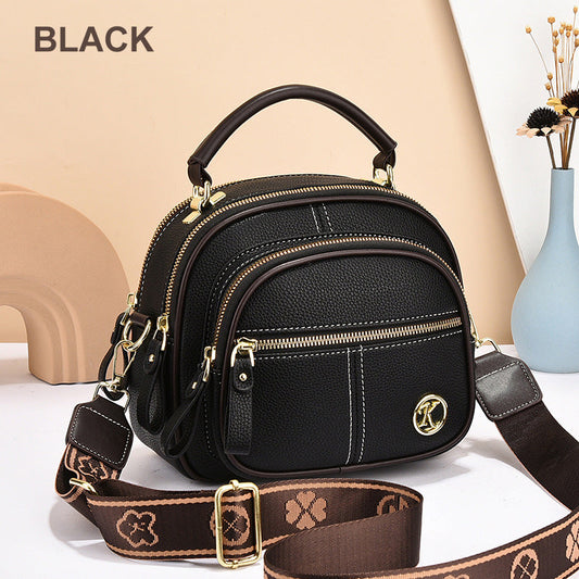 Isabella – Bolso Bandolera de Cuero Clásico
