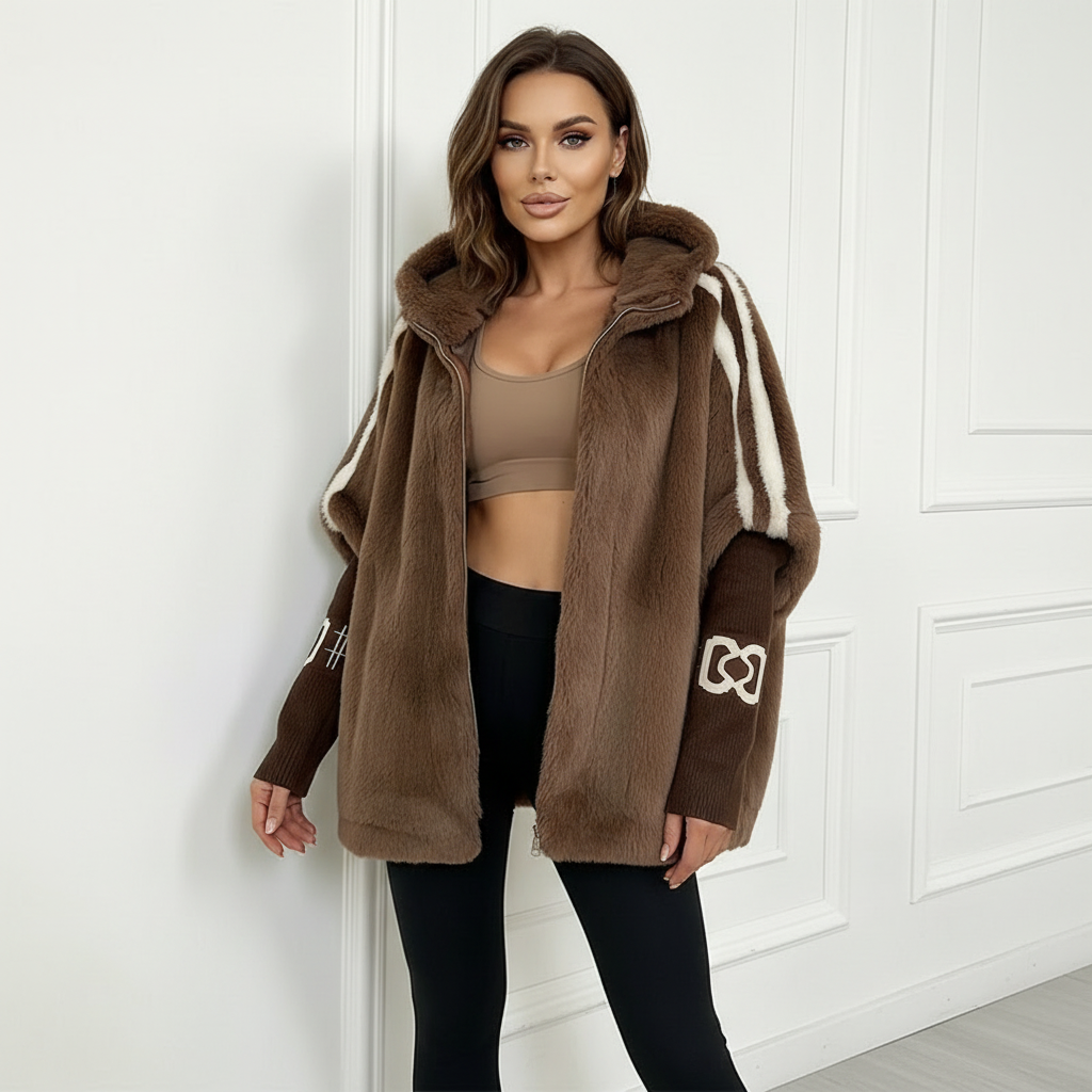 MEGAOFERTA BLACK FRIDAY | ABRIGO DE FELPA CON CAPUCHA ULTRASUAVE