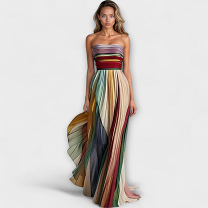 ISAL – VESTIDO LARGO ELEGANTE