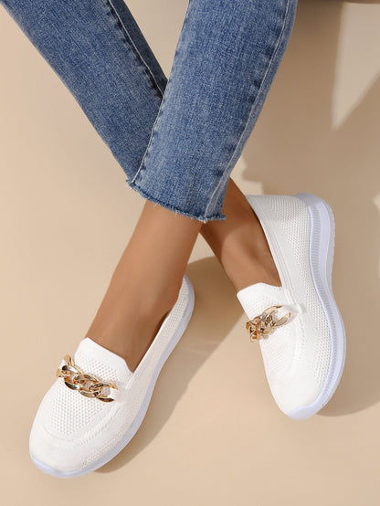 Aussie – Mocasines con Detalle Dorado