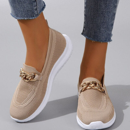 Aussie – Mocasines con Detalle Dorado