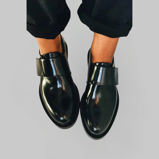 MOCASINES MINIMALISTAS EFECTO ESPEJO n.47218
